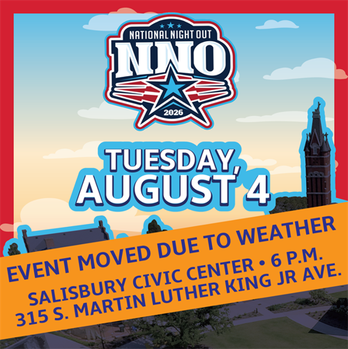 National Night Out Celebration Moves Indoors