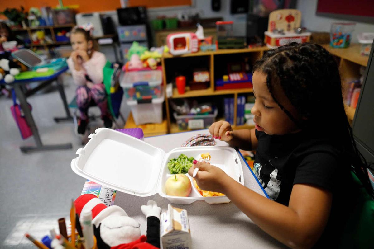 Glendale Elementary lunch