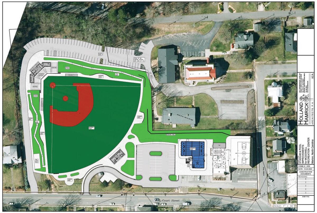 McDowell County Commissioners hear plan for new Rec Center complex