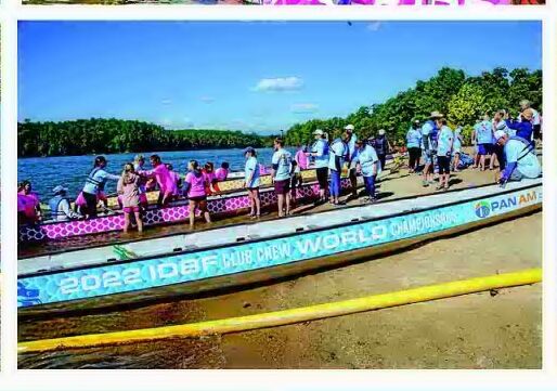 DRAGON BOAT RACE HELD AT LAKE JAMES STATE PARK