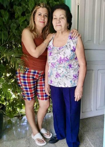 Julia Benitez and Dayana