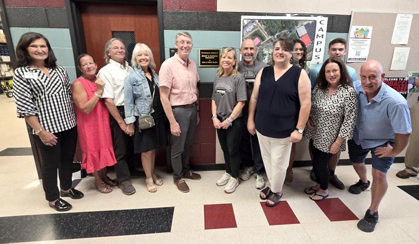 Room dedication at MTCC Wacaster family.jpg