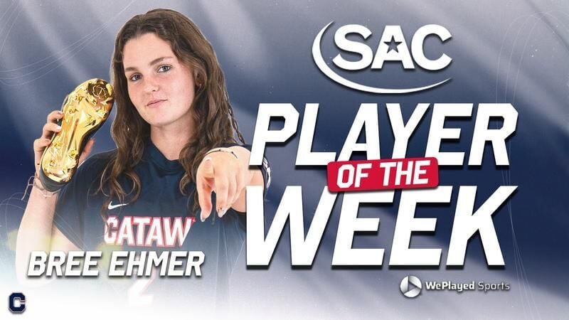 Ehmer Wins WePlayed Sports SAC Offensive Player of the Week Award