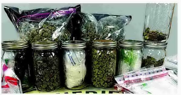 Drugs, weapons and cash found in Nebo felon's home