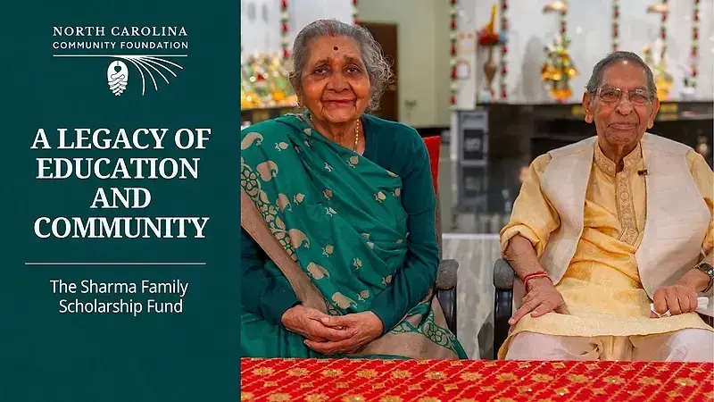 Building community, investing in future generations: The Sharma family’s legacy with NCCF