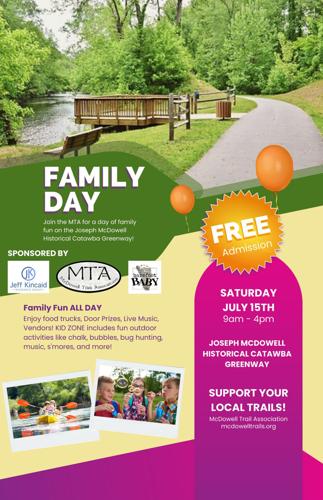 Family Day at the Greenway scheduled for Saturday