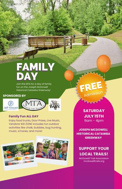 Family Day at the Greenway scheduled for Saturday