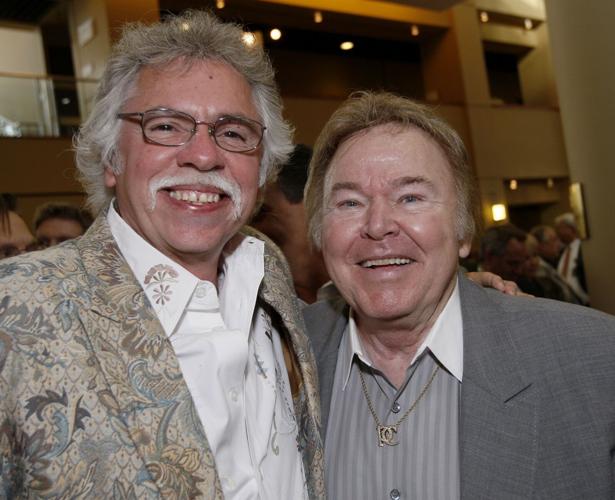 Joe Bonsall and Roy Clark