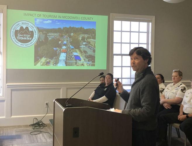McDowell officials hear about tourism’s impact to local economy