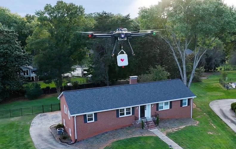 Duke Drone AED Delivery - Forsyth County