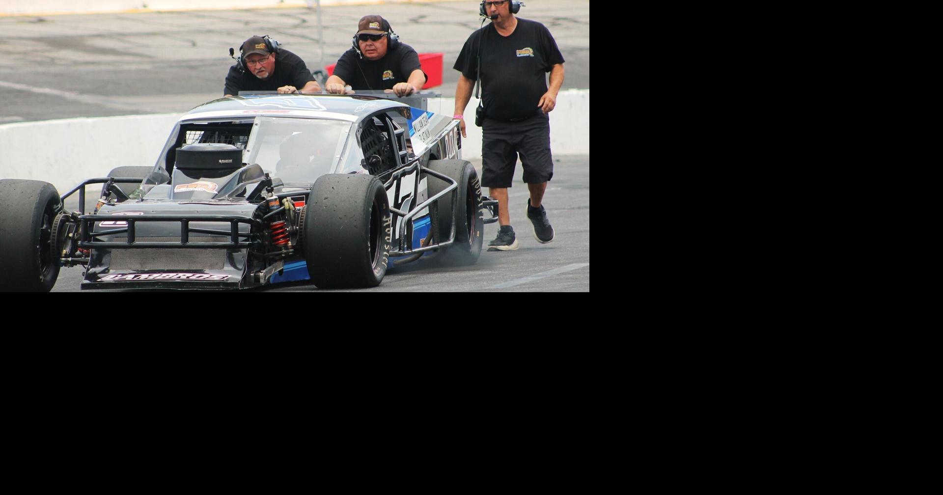Hickory Motor Speedway celebrates 76th birthday; Taylorsville native gets first modified series win