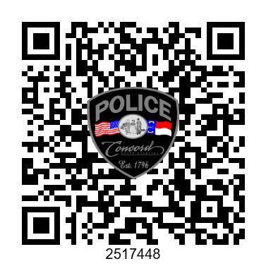 Concord Police evidence share