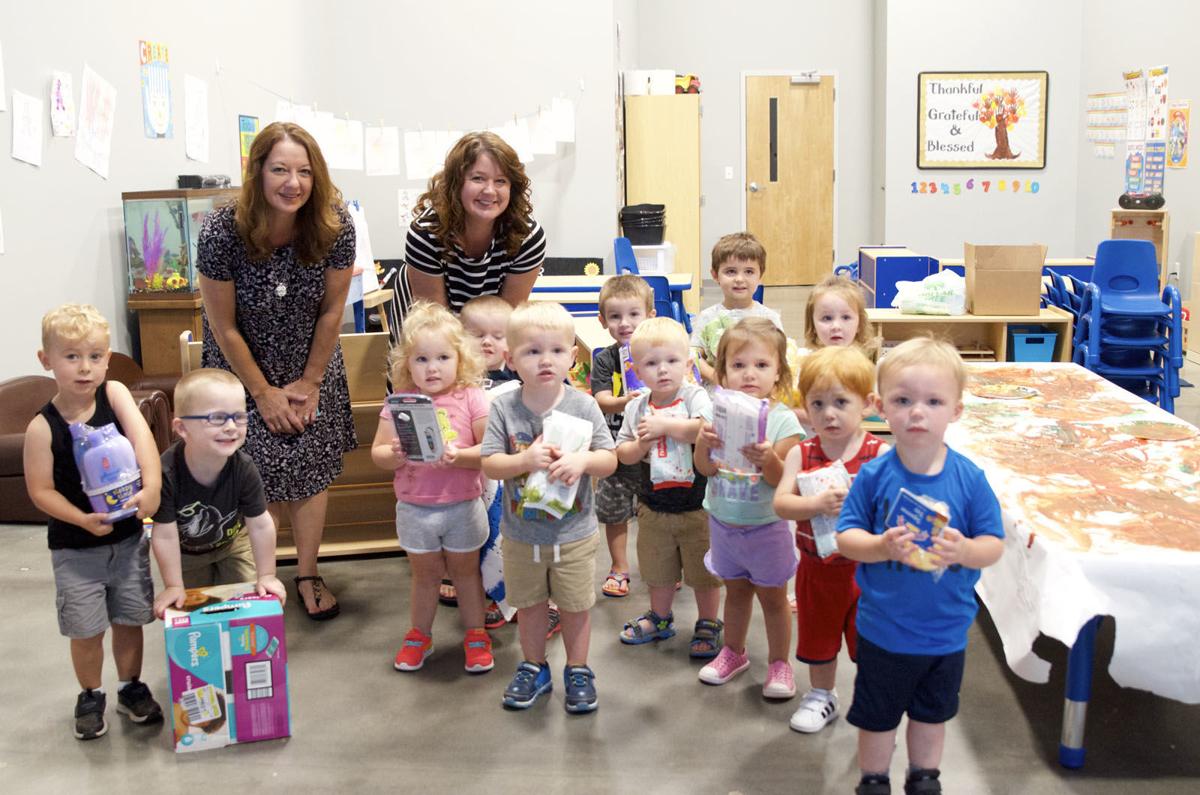 Nebo Crossing Junior Academy donates baby supplies Mmn