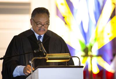 The Rev. Jesse Jackson at Bennett