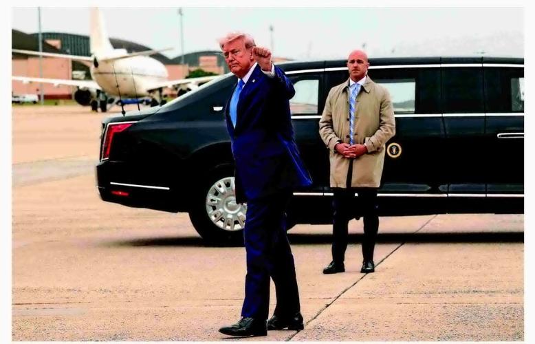 TRUMP CALLS OFF US ENVOYS' TRIP