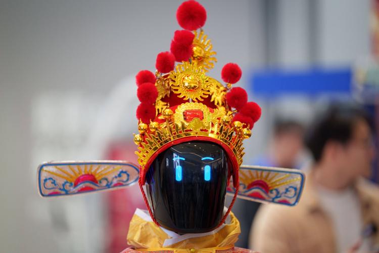 China Lunar New Year Robots