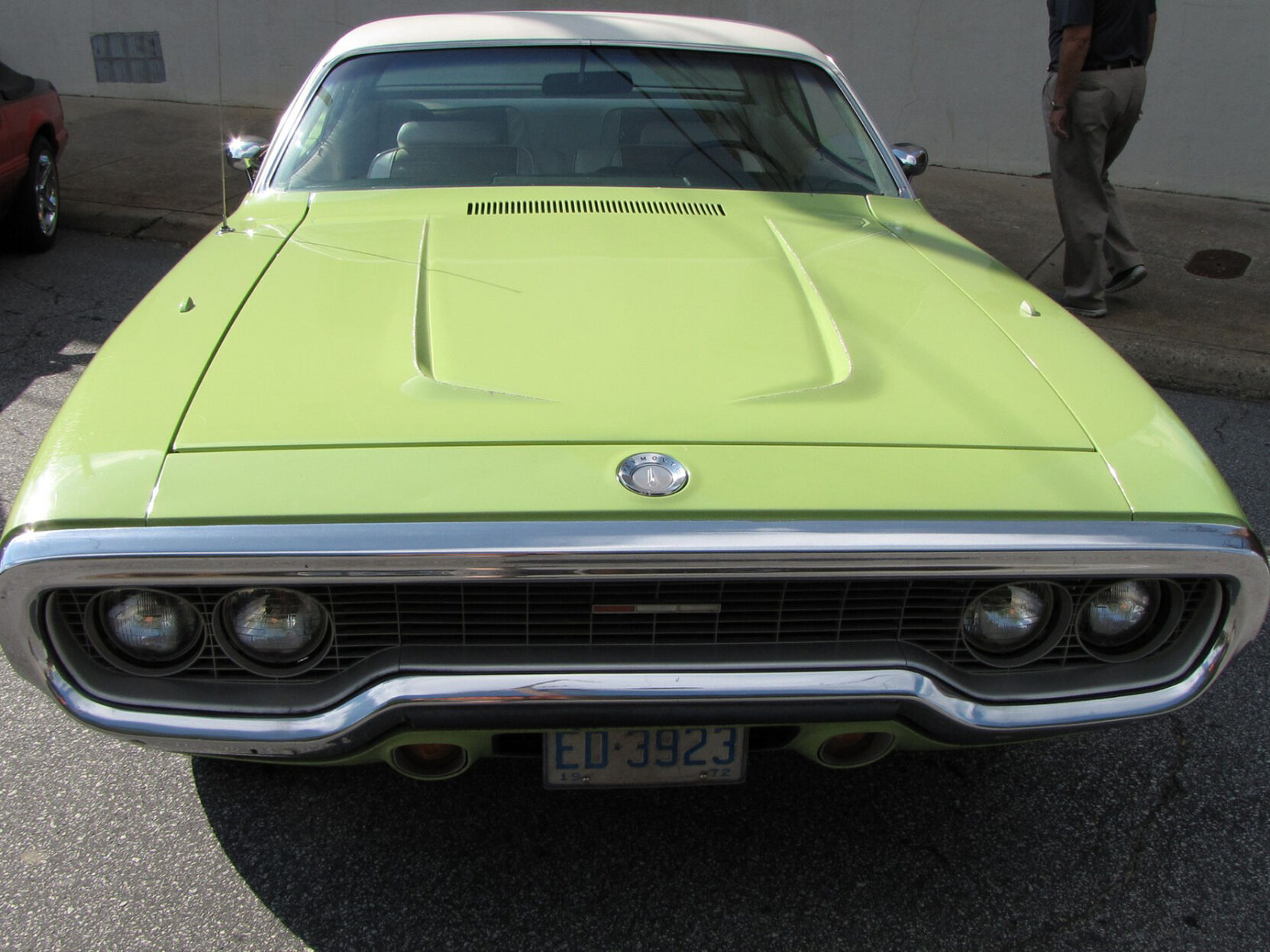 Clean green machine: Mostiller family's 1972 Plymouth Satellite Sebring