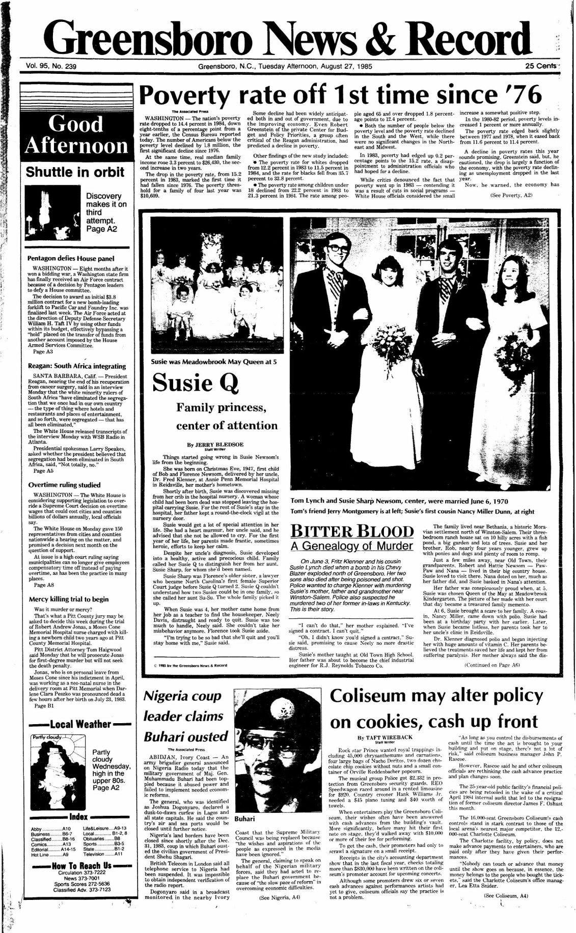 Bitter Blood: Susie Q, family princess