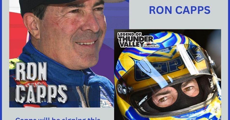 NHRA Funny Car racer Ron Capps named 2026 Legend of Thunder Valley at Bristol Dragway