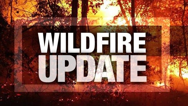 Officials issue update on wildfires in McDowell, Haywood