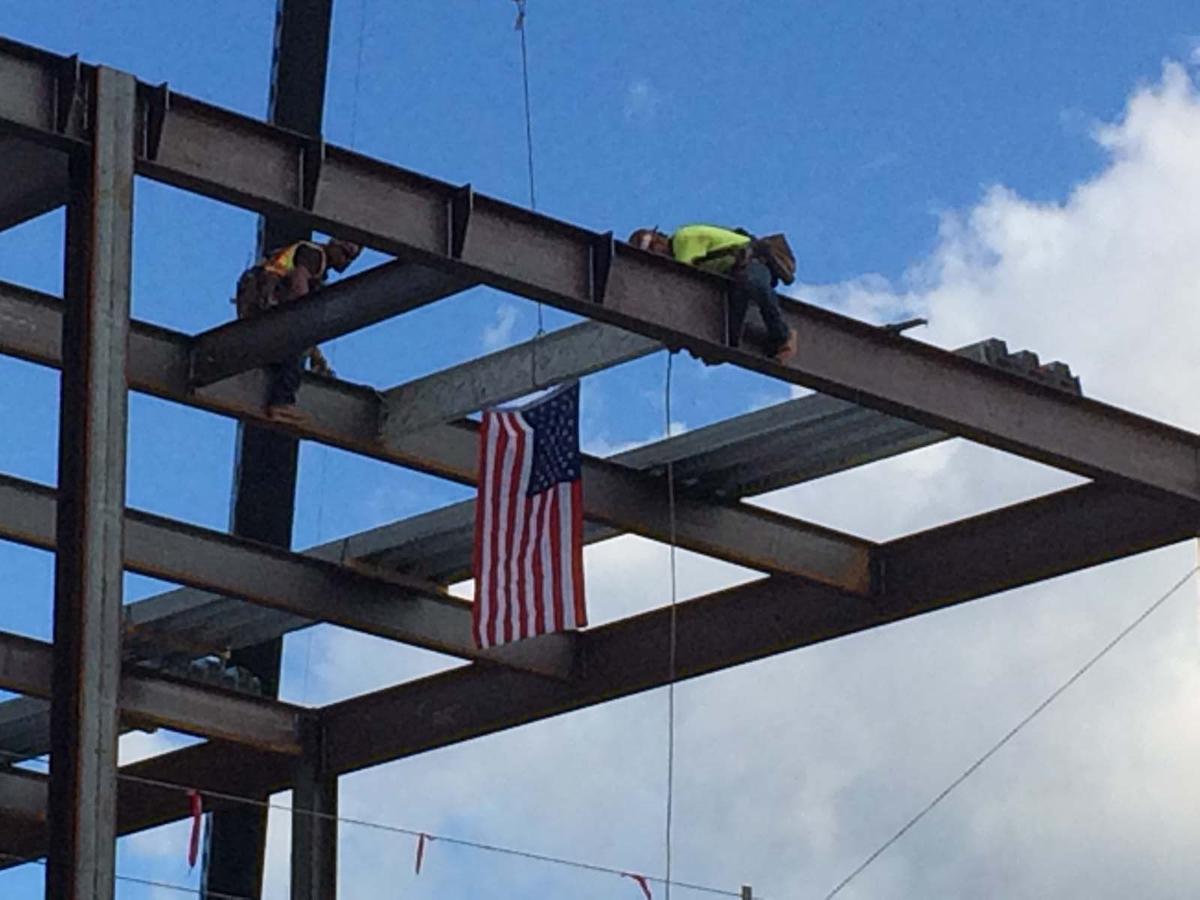 Ceremony marks milestone in the new hospital construction