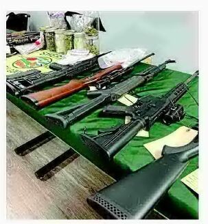 Drugs, weapons and cash found in Nebo felon's home