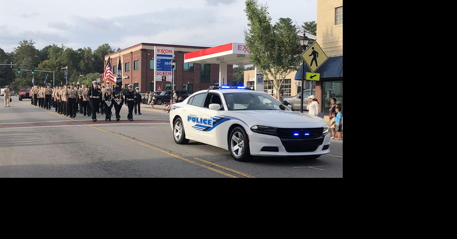 McDowell High parade held in downtown Marion