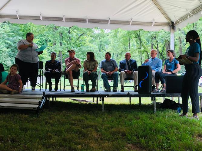 Ribbon cutting ceremony held for first phase of Old Fort Gateway Trails