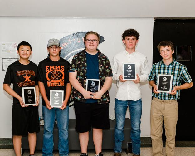 East McDowell Middle School award winners