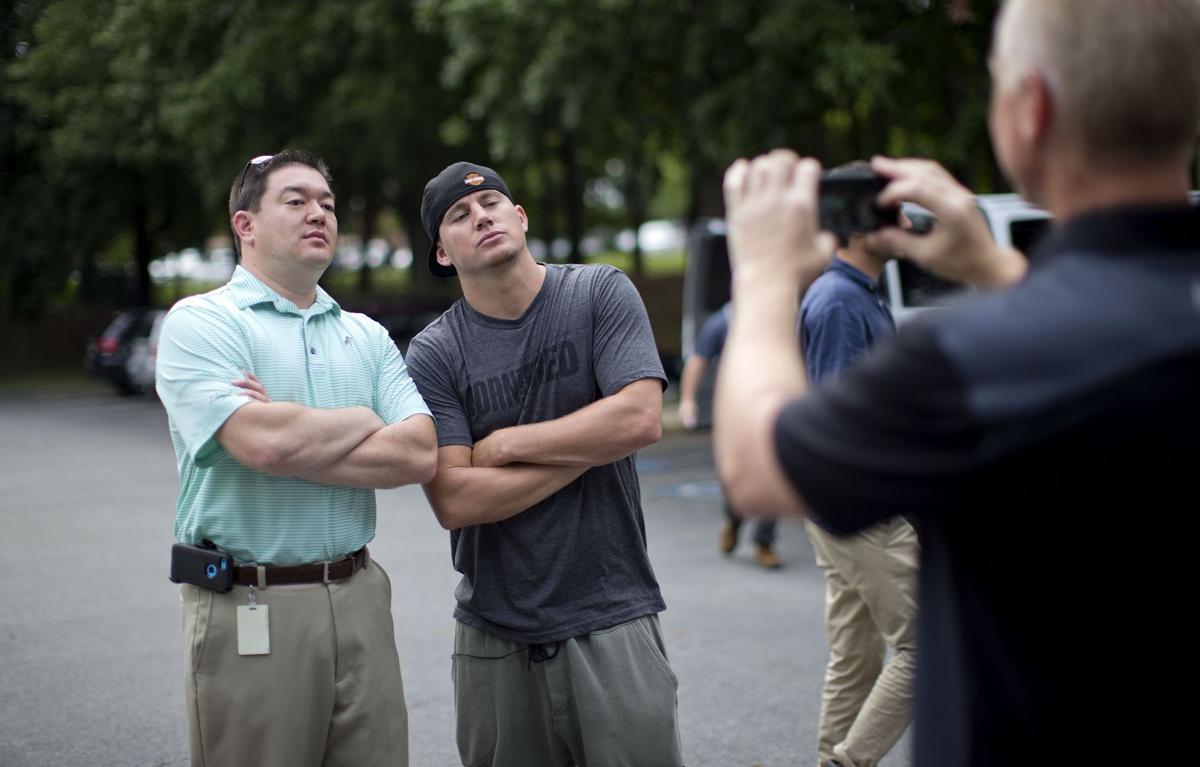 Channing Tatum visits Mack Truck HQ to promote new movie