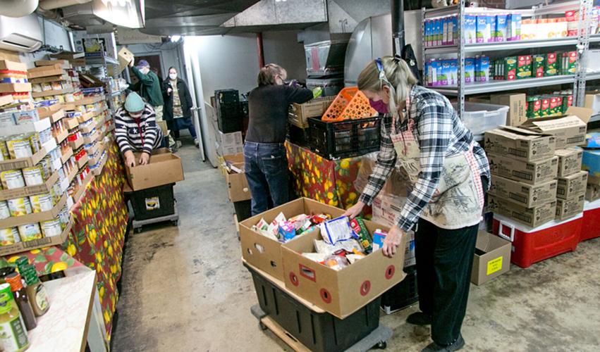 Volunteers at food pantry in Marion reflect on two years of COVID-19 pandemic