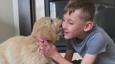 Boy and his dog