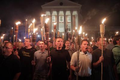 Torches at the Rotunda