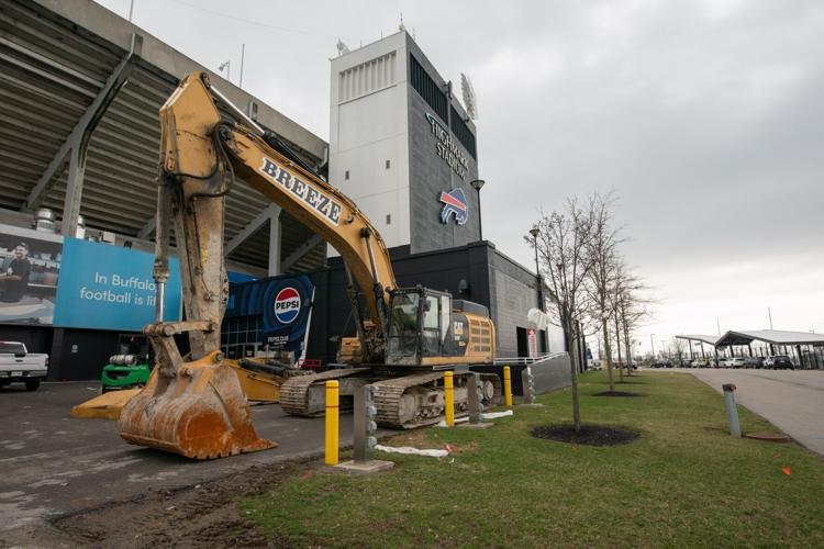 Highmark Stadium excavator (copy)