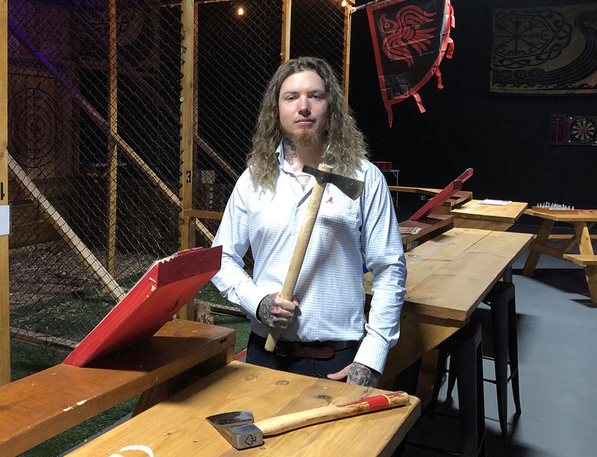 Heathens Den Axe Throwing opens in Miller Complex