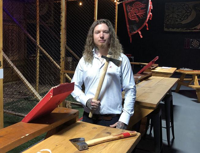 Heathens Den Axe Throwing opens in Miller Complex
