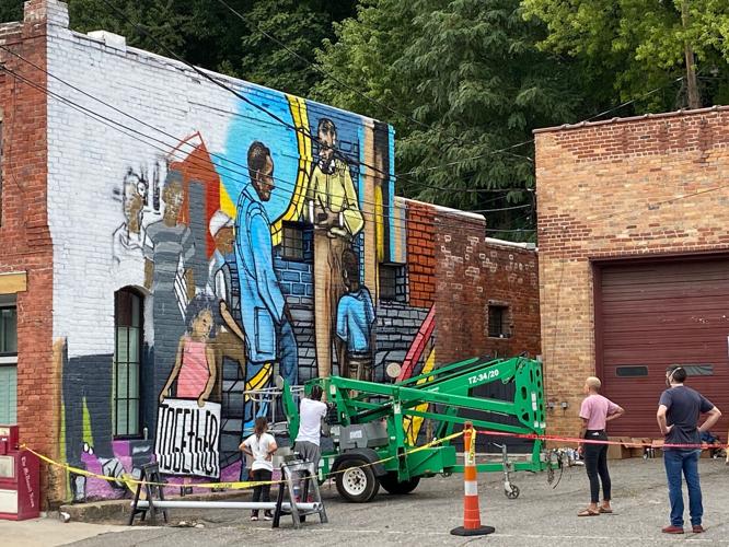 A lasting tribute: Old Fort celebrates civil-rights heroes with mural