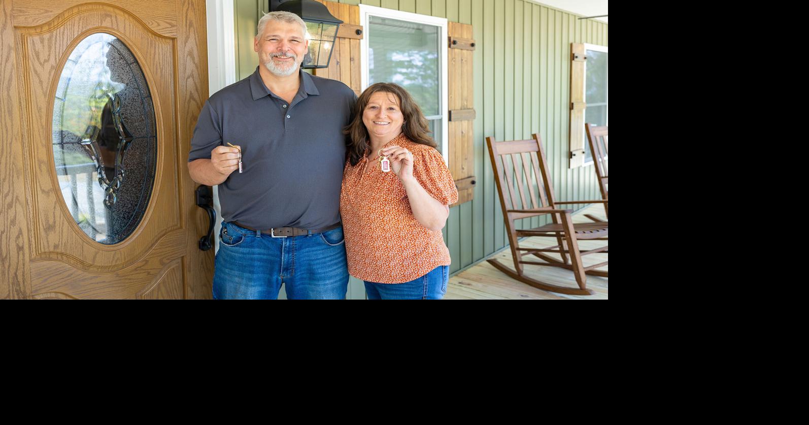 New home for the Young family revealed in Spruce Pine; home was destroyed in Helene