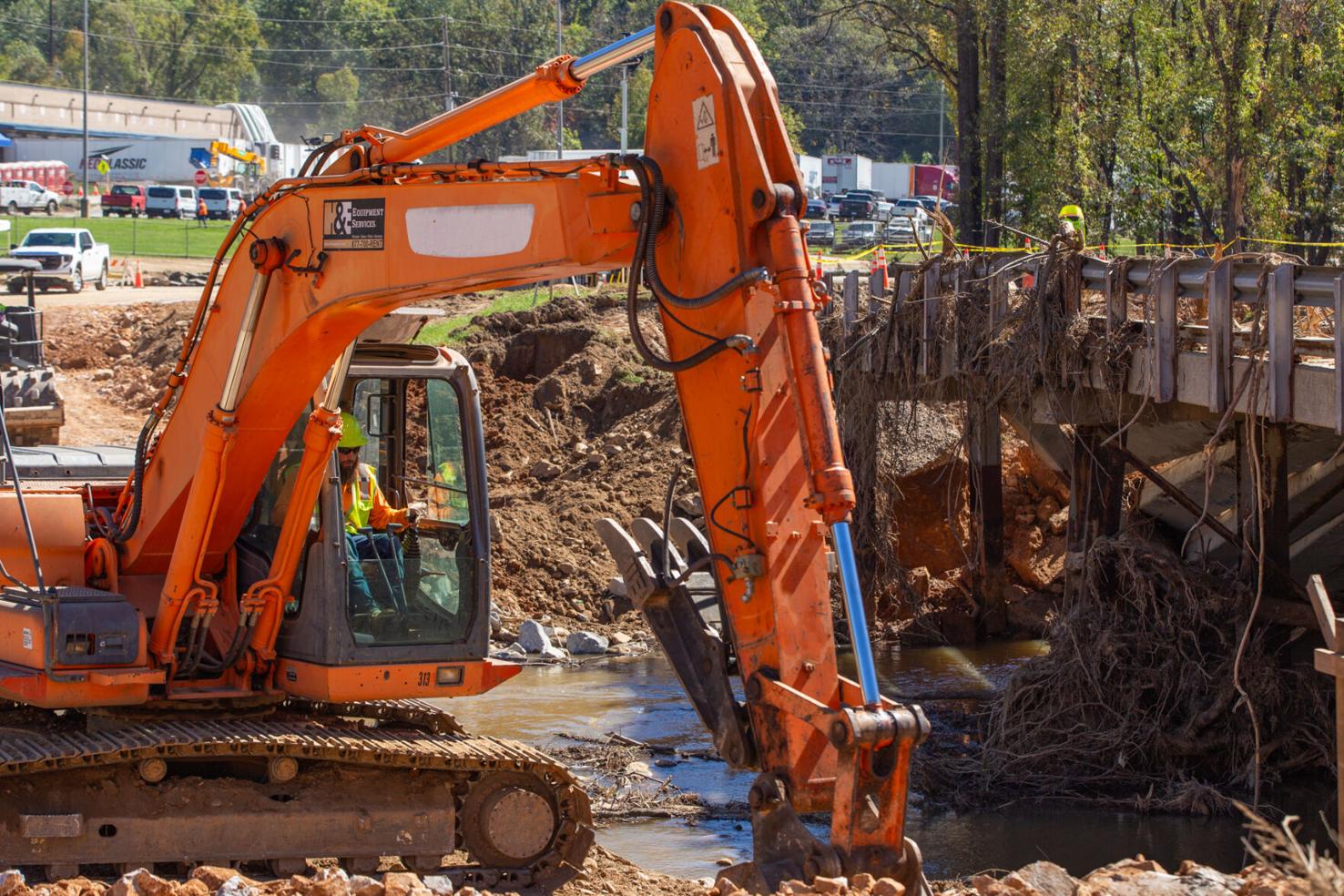 NCDOT working on repairs in McDowell County North Cove area