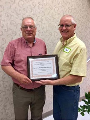 McDowell Honey Bee Club: Dedicated member honored at recent meeting