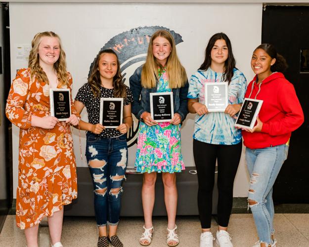 East McDowell Middle School award winners