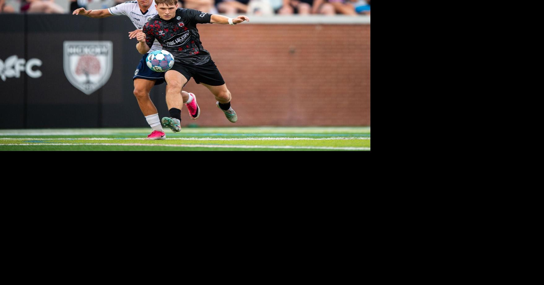 Hickory FC's four-match winning streak ends with home loss to Charlotte Independence 2