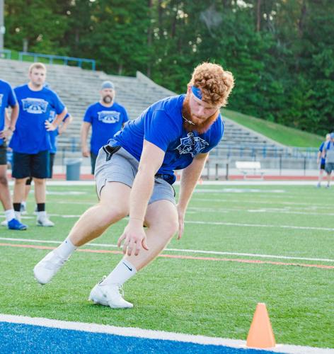 Making progress: Titans measure gains in combine