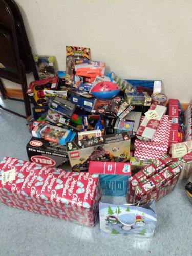 Ghost Riders of McDowell raise over $11,600 in toy run