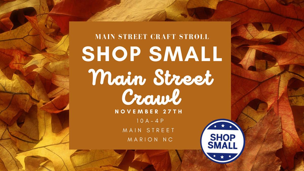 Shop Small Main Street Crawl happening Saturday in downtown Marion