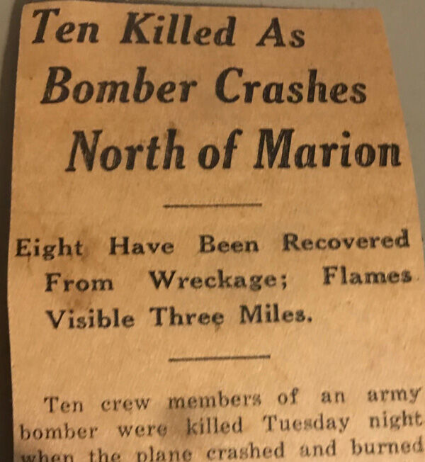 The search for more in the 1944 bomber crash in western North Carolina