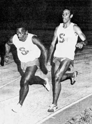 Kenny "Smoke" Wilkins old track photo