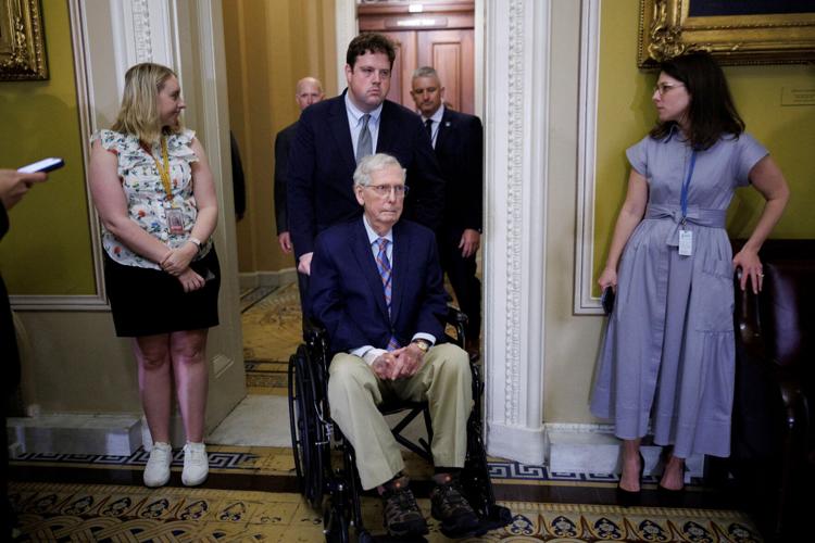 FILE PHOTO: Weekly Senate Caucus Luncheons on Capitol Hill