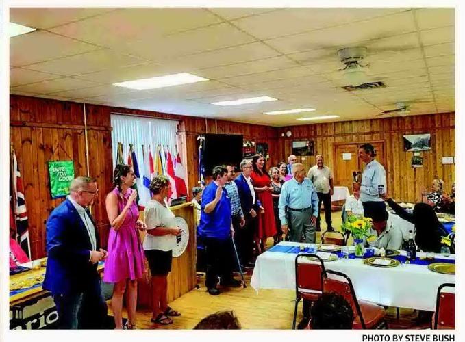 Rotary Club of Marion holds annual banquet and installs new officers