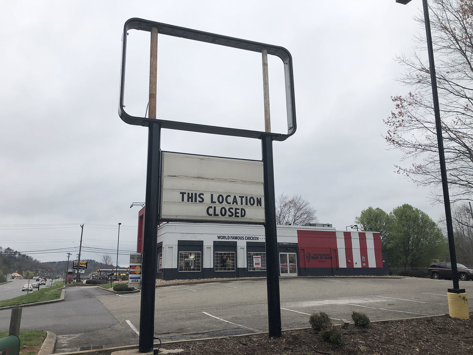 KFC on U.S. 70 West in Marion closes permanently